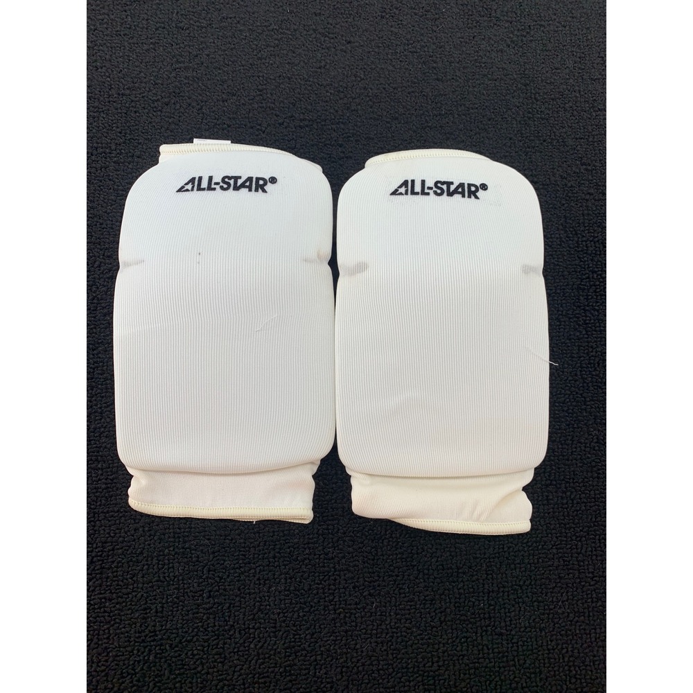 All Star Extra Long‎ Sports Knee Pad Medium White Wrestling Soccer Football